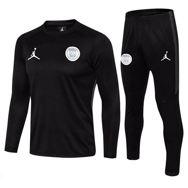 JORDAN Chandal Niños Paris Saint Germain 2018/19 Blanco Negro Marino